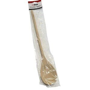 Winco Wooden Spoon 18" Long Durable Cooking Utensil Kitchen Tool Wine Soup
